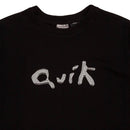 Remera Quiksilver Mc Quik Liquid Mer Negro Oversize