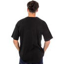 Remera Quiksilver Mc Quik Liquid Mer Negro Oversize