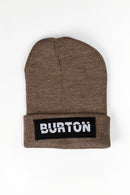 Gorro De Lana Burton Beani Básico Marrón Unisex