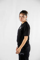 Remera Dc M Mc Angel Negro Oversize