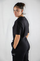 Remera Dc M Mc Rocker Negro Oversize