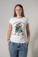 Remera Dos Padres M Snake Tradi Blanco