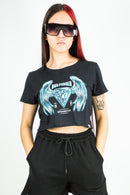 Remera Dos Padres M Pupera Diamante Alas Frontal