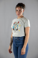 Remera Dos Padres M Regular Verde Fox 6901G