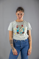 Remera Dos Padres M Regular Verde Fox 6901G