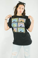 Remera Roxy Mujer Sunny Daze Oversize (NEG)