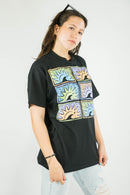 Remera Roxy Mujer Sunny Daze Oversize (NEG)