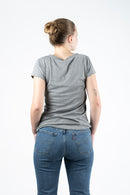 Remera Kingpin M Diseño King Melange Gris