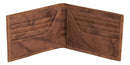 Billetera Burton Cuero Rural Habano