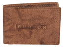 Billetera Burton Cuero Rural Habano