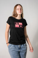 Remera Kingpin M Diseño King Negro Rosa