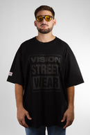 Remera Vision H Over Classic Total Black