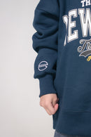 Buzo Ocn Kids Oversize Varsity  Azul Osc V2