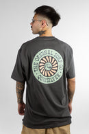 Remera Quiksilver Bloom Cycle MLW Negro