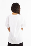 Remera Quiksilver Kids Mc Barking Tiger (Bco) QK