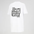 Remera Vision H Long Black White