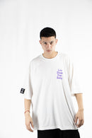 Remera Dos Padres H Oversize  Regular Logo 262 Blanco