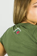 Remera Dos Padres M 2 Fathers Classic Circle Insti Rose Verde