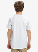 Remera Quiksilver Kids Ev Skull Feast Blanco