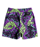 Short De Baño Quiksilver Kids Tb Volley Next Gen Violeta Print