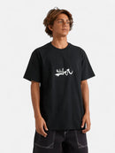 Remera Quiksilver Hombre Impaired Moe Negro