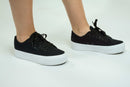 Zapatillas Dc M Manual Tx Plataforma Negro Blanco