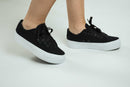 Zapatillas Dc M Manual Tx Plataforma Negro Blanco