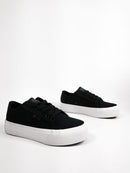 Zapatillas Dc M Manual Tx Plataforma Negro Blanco