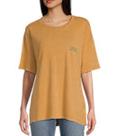 Remera Roxy M Oversize Beige Morockin Gbfc