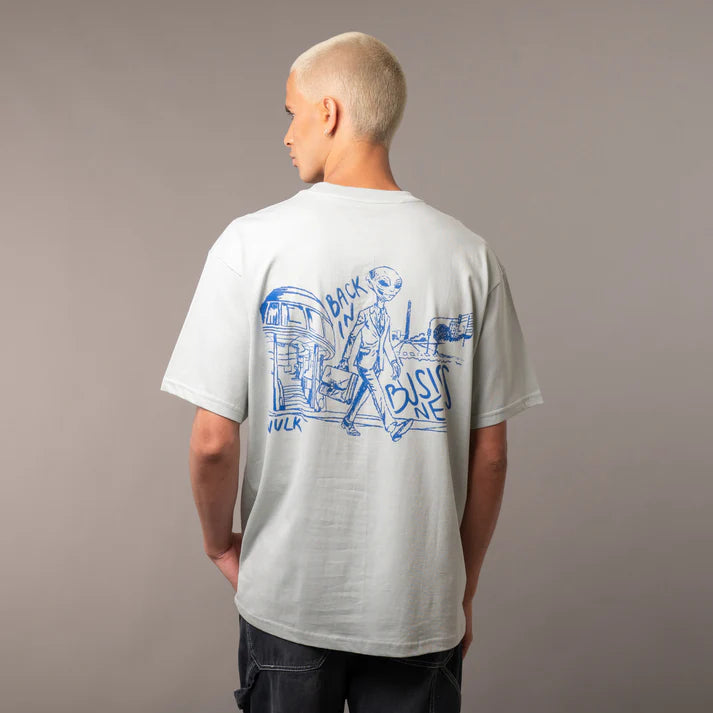 Remera Vulk Back In Bu Grey