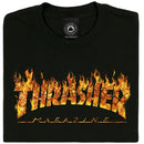Remera Thrasher H Inferno Negro