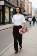 Remera Vans Classic Script Blanco