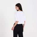 Remera Vans M Classic Script (Blanco)