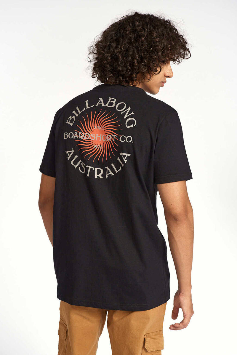 Remera Billabong  Connect Negro