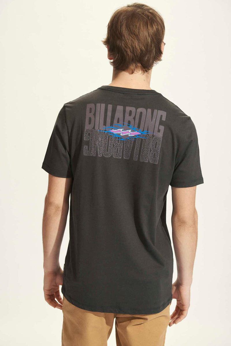 Remera Billabong Tall Tale Ss Tee Negro