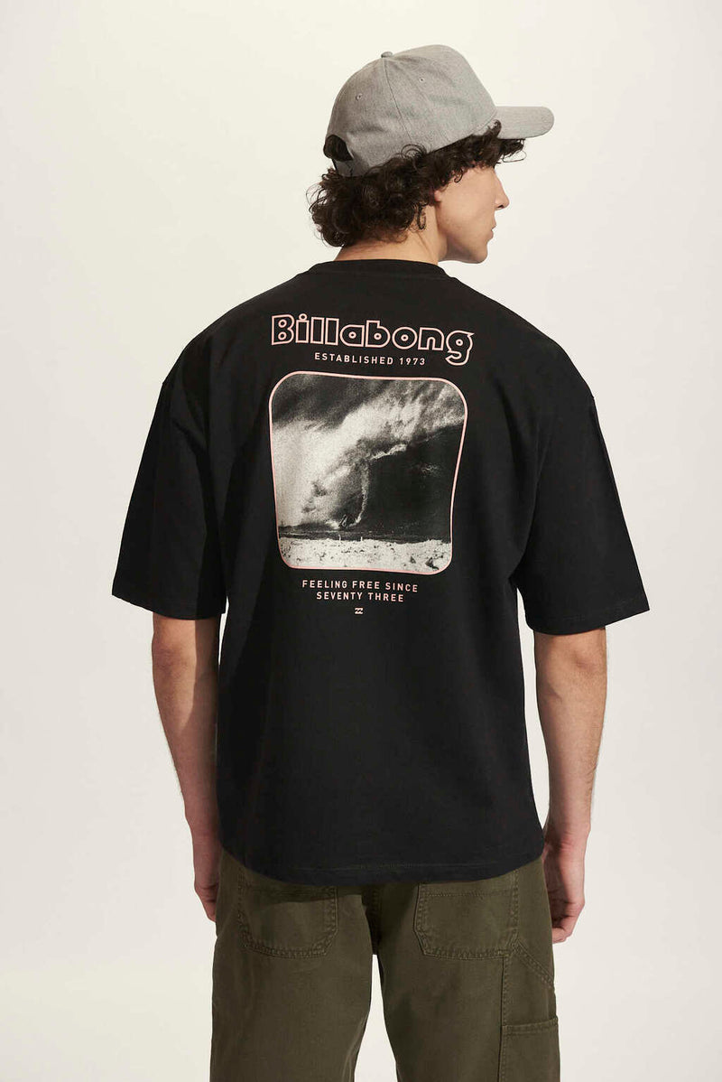 Remera Billabong Feeling Ss Og Tee Negro (J)