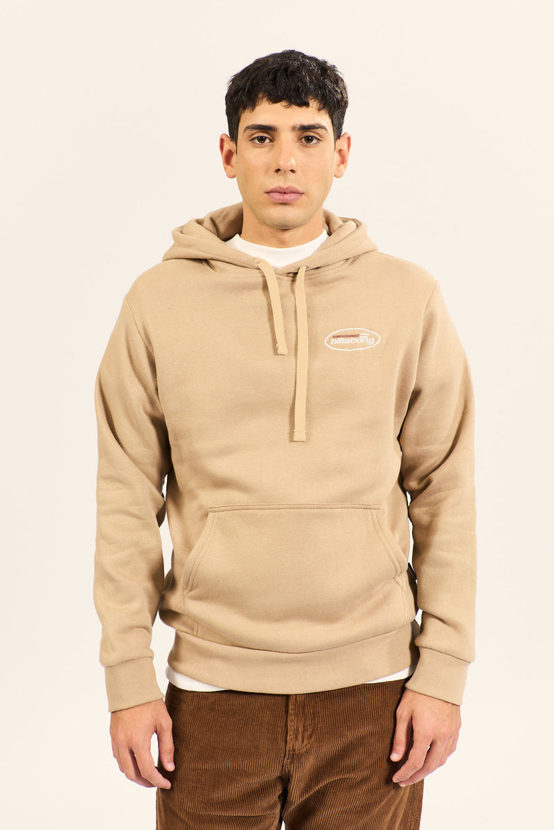 Buzo Billabong H Bad Dog Hood Marrón (G)