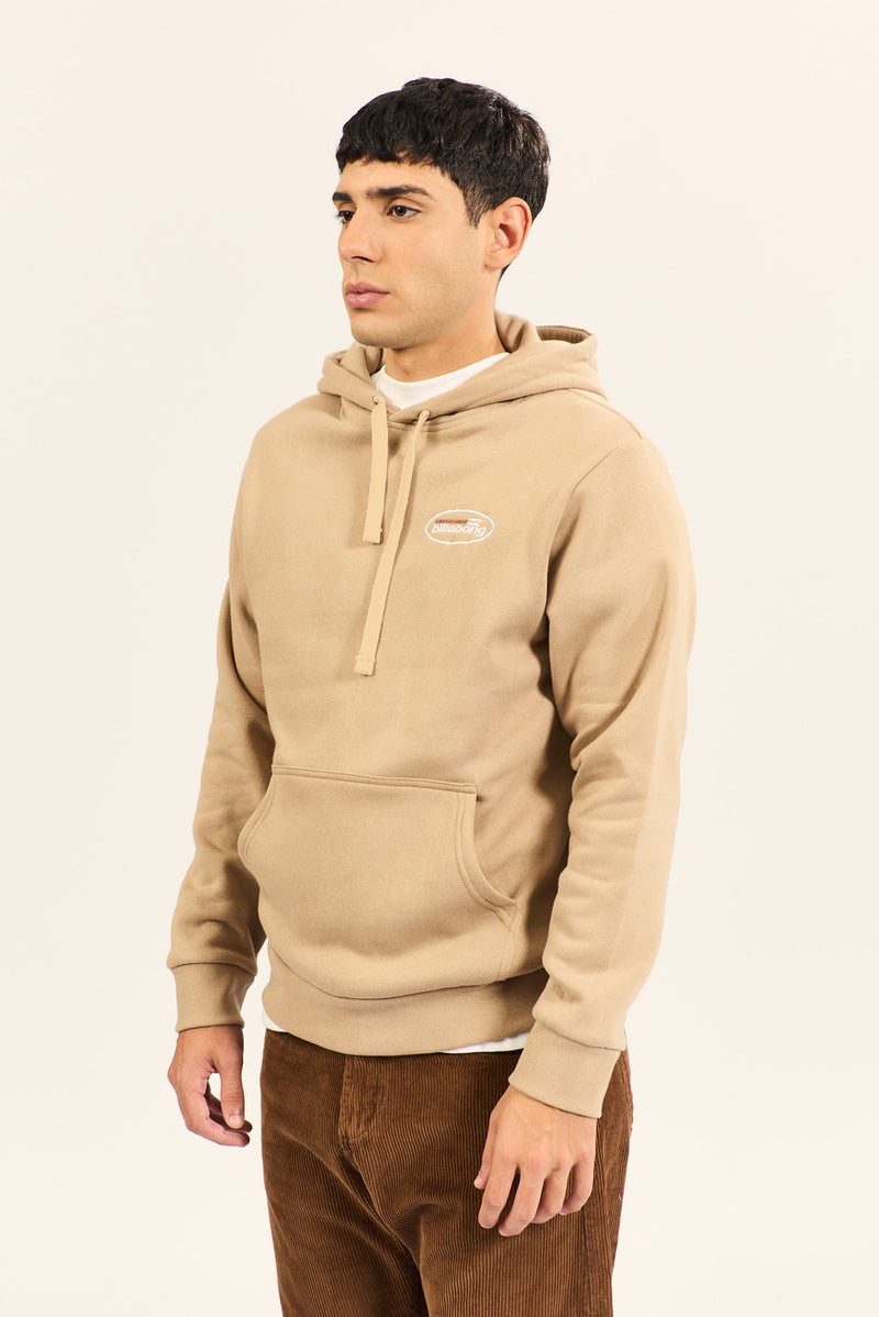 Buzo Billabong H Bad Dog Hood Marrón (G)