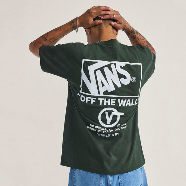 Remera Vans Hombre Verde The Formula SS