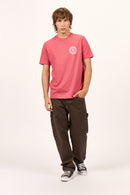 Remera Billabong Rotation Rosa