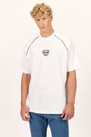 Remera Billanong Wave Tee Over Blanco