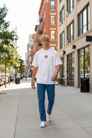 Remera Billanong Wave Tee Over Blanco