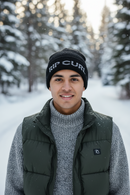 Gorro de Lana Rip Curl Kids Cutback Negro/Gris