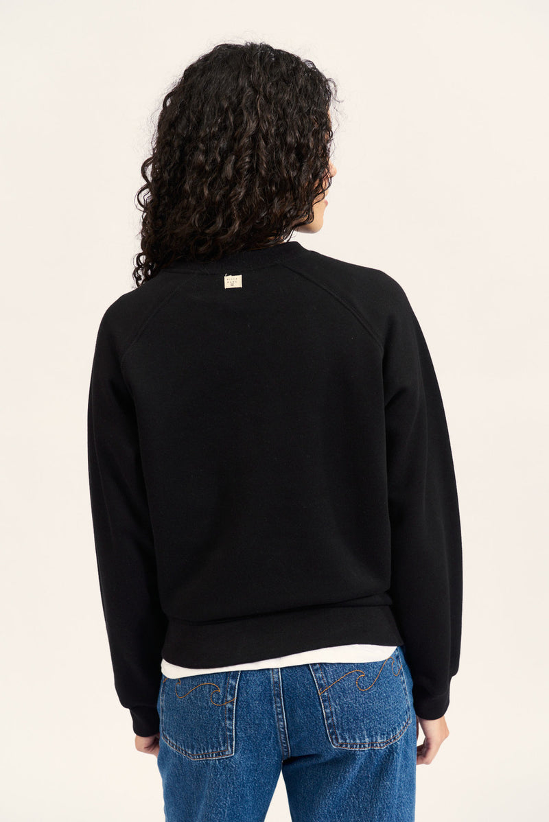 Buzo Billabong Feeling Free Crew J Negro
