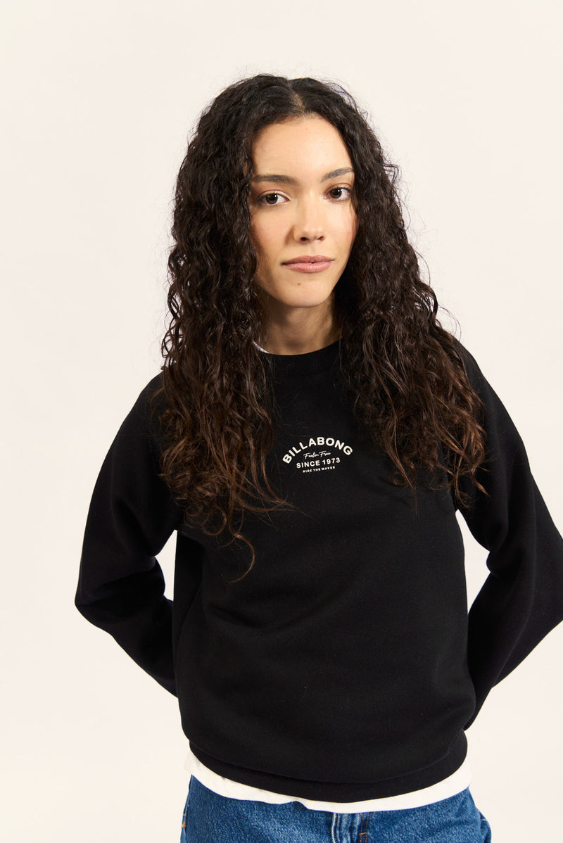 Buzo Billabong Feeling Free Crew J Negro