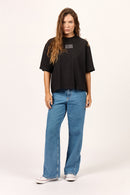 Remera Billabong High Boxy Negro