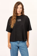 Remera Billabong High Boxy Negro