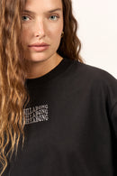 Remera Billabong High Boxy Negro