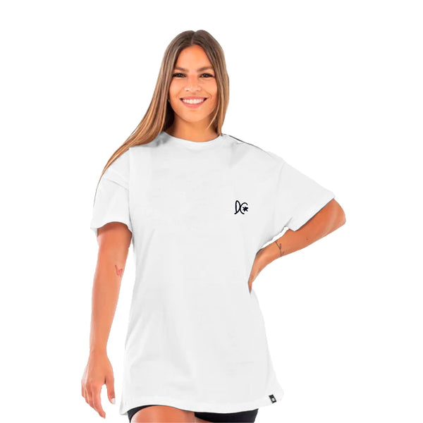 Remera Dc Mc Angel Blanco OVERSIZE