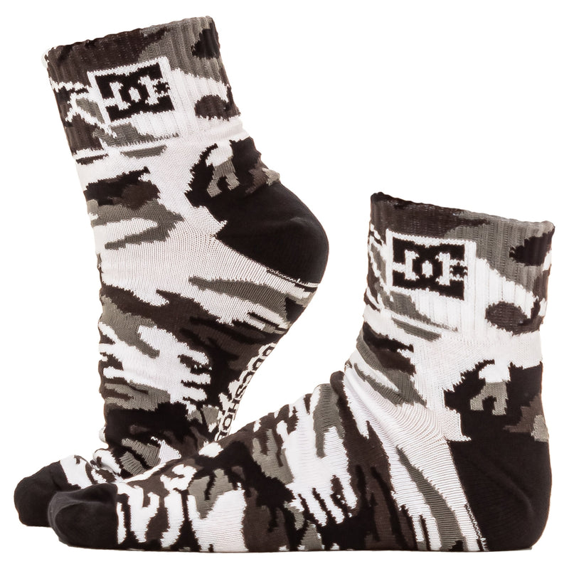 Medias Dc Hombre Camo Mid Crew Pack x2